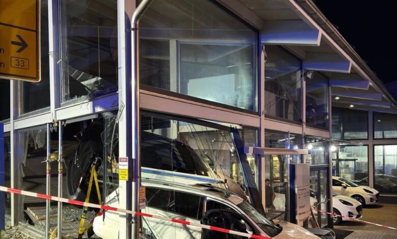 najstnica brez vozniskega dovoljenja konca divjo voznjo v izlozbi avtohise foto 6832ce2cf11c2 1748160044