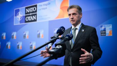 Robert Golob nato vrh