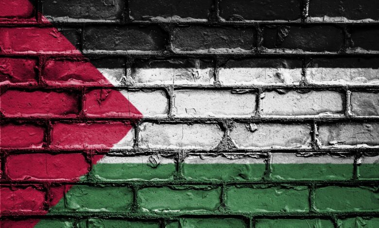 Več deset tisoč ljudi v Rimu zahteva priznanje Palestinske države 1 palestinian flag