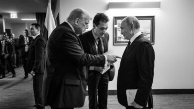 Trump in Putin bela hisa