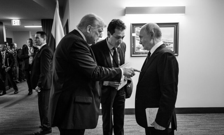 Trump in Putin bela hisa