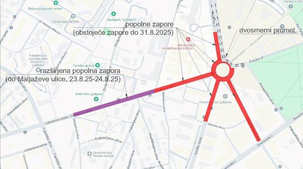 Nova zapora na Linhartovi cesti: Kaj pomeni za promet v Ljubljani? 1 nova zapora na linhartovi cesti kaj pomeni za promet v ljubljani 68a8940e5918f 1755878414