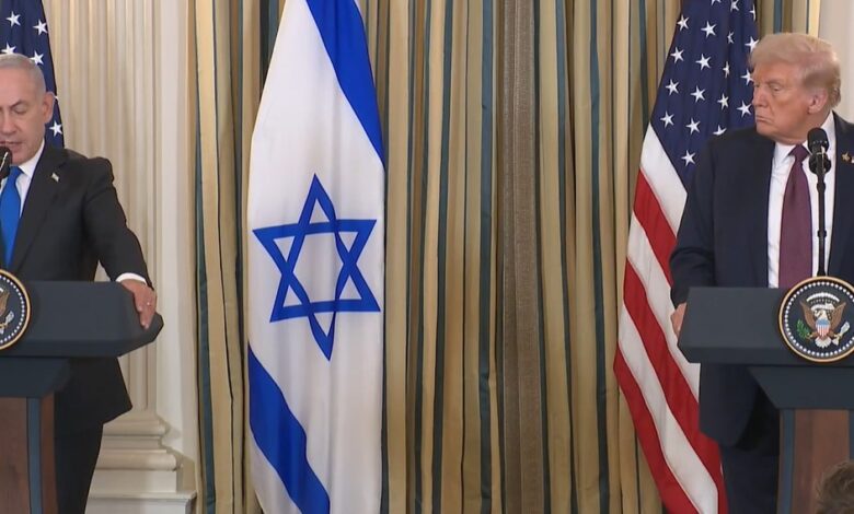 Netanjahu in Trump 1