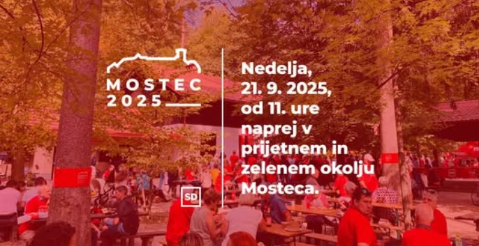 Socialni demokrati začenjajo predvolilni boj s srečanjem v ljubljanskem Mostecu 1 SD mostec