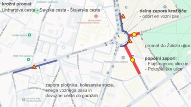 delna zapora krozisca zale v ljubljani kako bo vplivala na promet 68d299e217704 1758632418