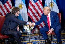 President Donald Trump meets with Argentinas President Javier Milei 54348219476