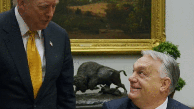 Madžarska preseneča: Trump dovolil uvoz Ruske nafte brez sankcij #Video 3 Trump in Orban e1762620846487