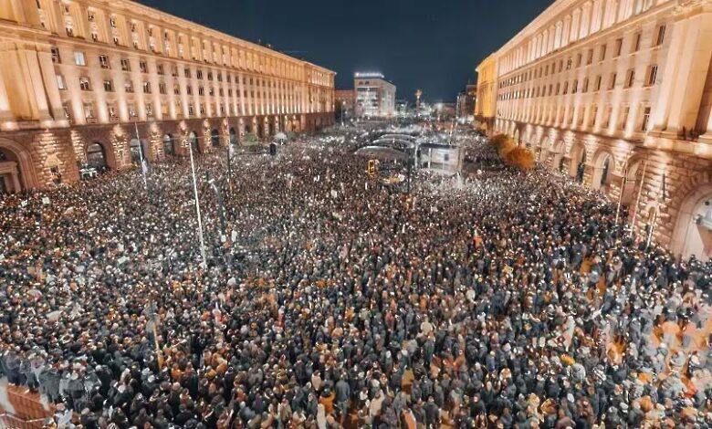 Protesti v Bolgariji