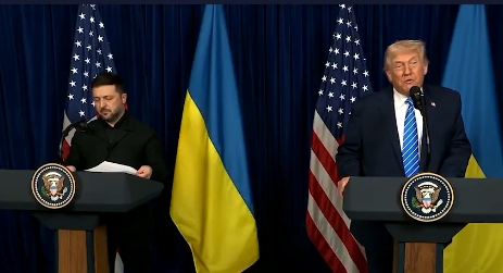 Trump in Zelenski po srecanju