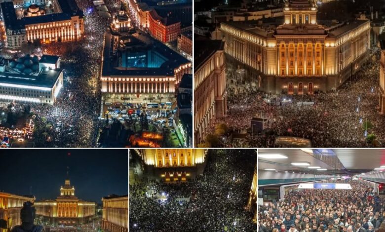 mnozicni protesti v bolgariji nezadovoljstvo zaradi evra in proracuna 2026 foto 692f0d2476573 1764691236