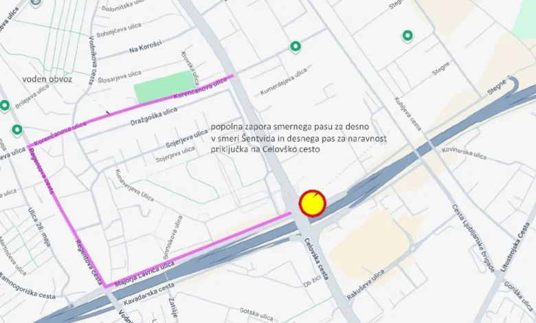promet v ljubljani zapora na celovski cesti povzroca zastoje 693704245a7c0 1765213220