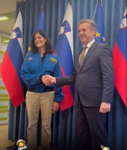 Golob in Sunita Williams