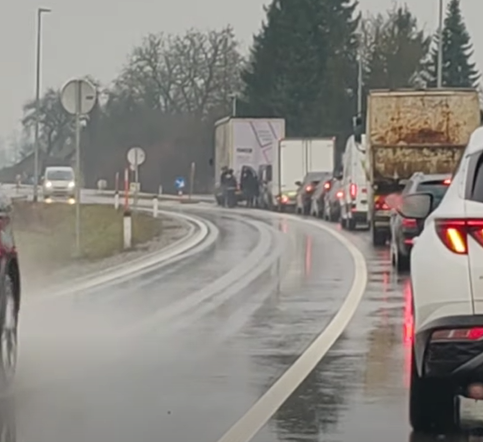 Policijski nadzor vozil po ropu v Ljubljani