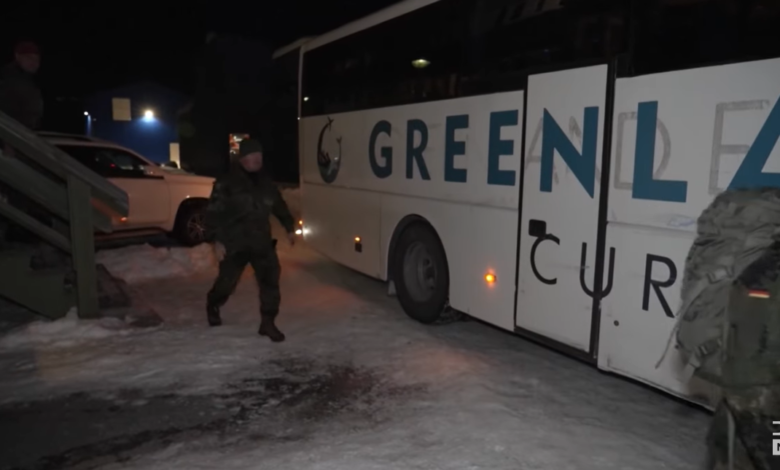 Vojaki na Grenlandiji vir YT zajem zaslona