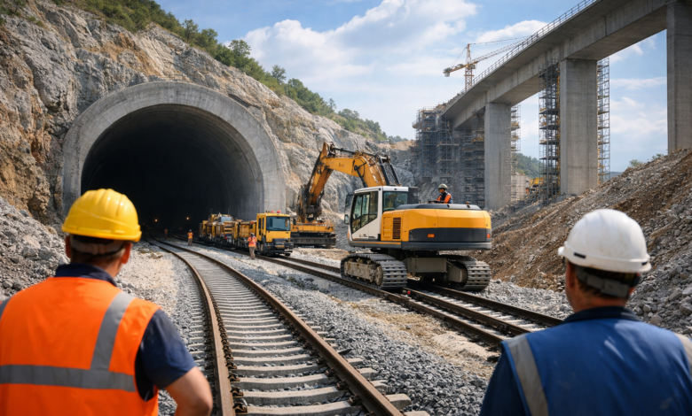 Gradnja drugega tira vir AI