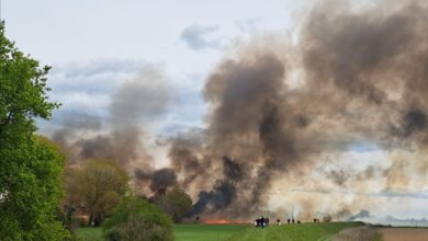 nepricakovan pozar ob soci kombajn in gasilsko vozilo v plamenih 69ccd08daf168 1775030413