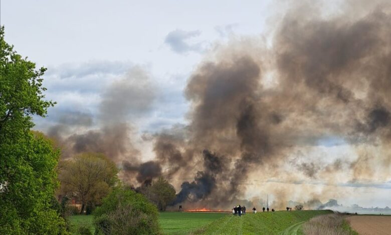 nepricakovan pozar ob soci kombajn in gasilsko vozilo v plamenih 69ccd08daf168 1775030413