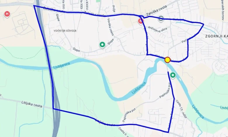 zapora vevskega krizisca kako bo vplivala na promet v ljubljani 69de103435920 1776160820