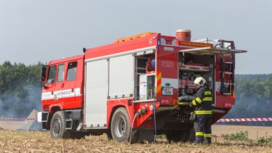 nesreca v skofji loki trcenje gasilnega vozila z motoristom 69f8985e5dc39 1777899614