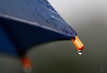 umbrella in wind