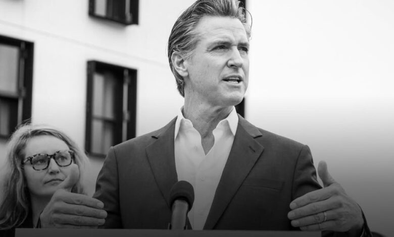 Gavin Newsom vir FB