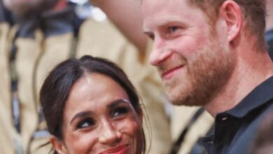 Princ Harry in Meghan Markle