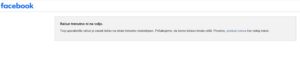 Izpad Facebooka in Instagrama povzroča globalni kaos med uporabniki 2 fb tezava