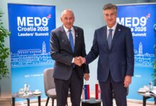 Jansa in Plenkovic vir fb vlade