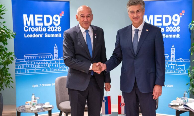 Jansa in Plenkovic vir fb vlade