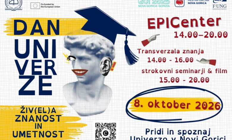 Danes bo v Novi Gorici živahno: znanost in umetnost se selita v EPICenter, obiskovalce čakajo tudi posebni izzivi 1 danes bo v novi gorici zivahno znanost in umetnost se selita v epicenter obiskovalce cakajo tudi posebni izzivi 6ac793d71ec06 1791464407